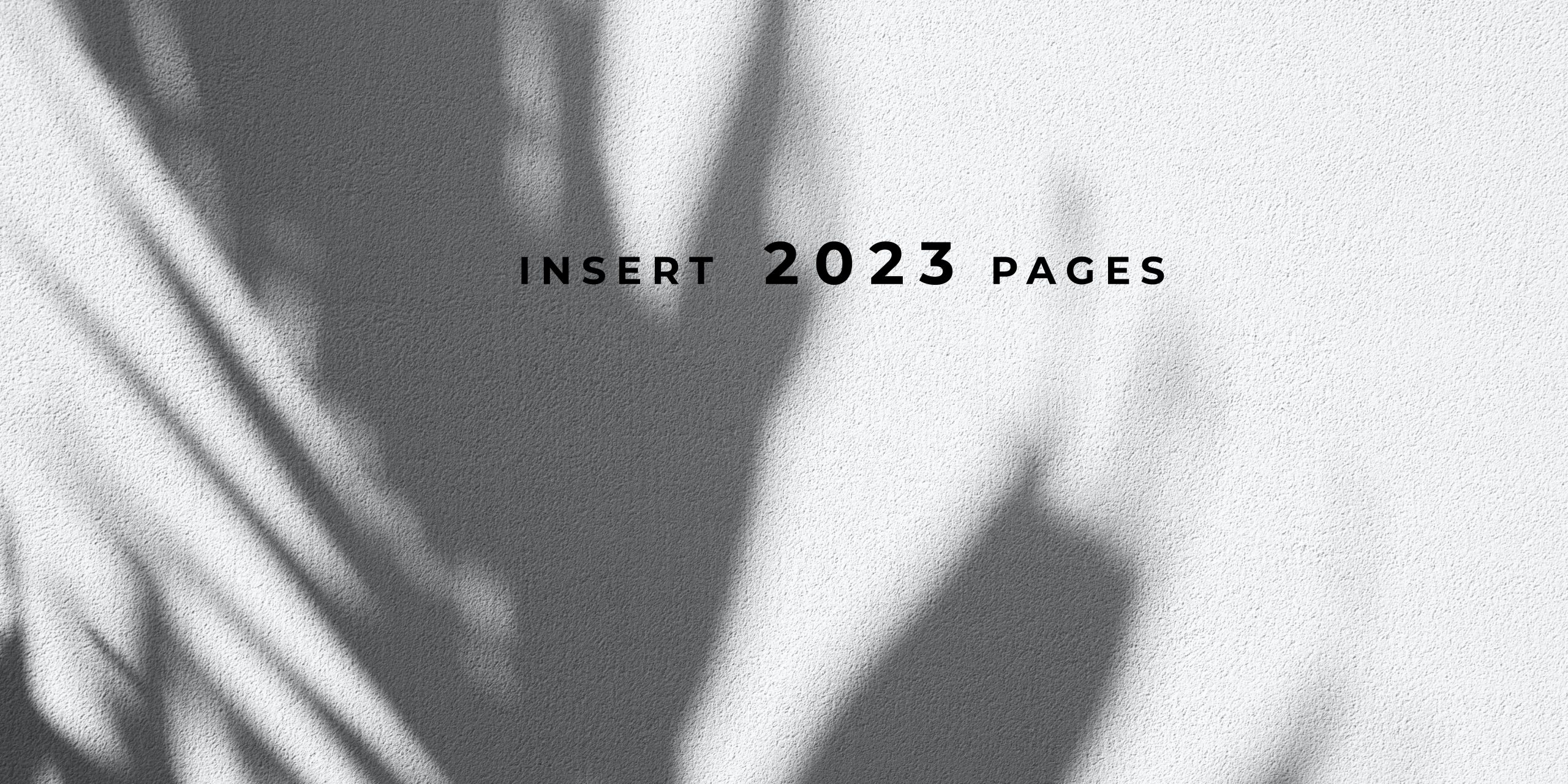 insert pages photo