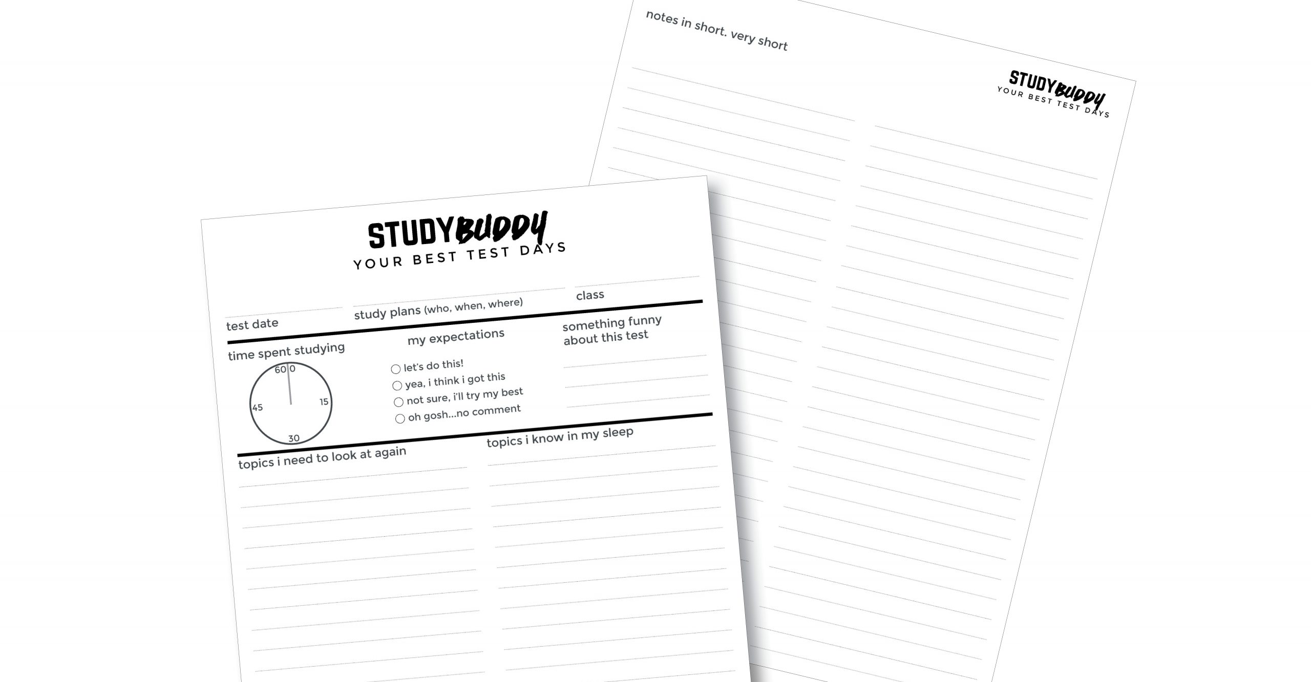 Study Buddy Notepad – Shaatra Club